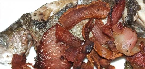 Breakfast Trout With Bacon