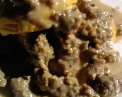 Brewed Coffee Sausage Gravy