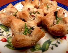 Brie Cherry Pastry Cups