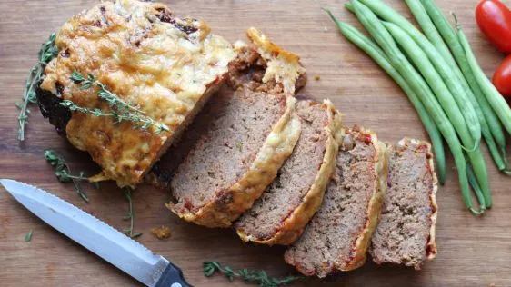 Bris Cheddar Meatloaf