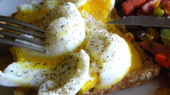 British Breakfast In Bed -Boiled Eggs And Marmite