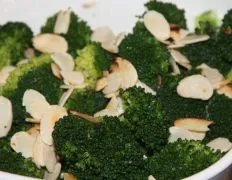 Broccoli & Almond With Lemon Butter