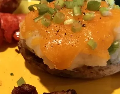 Broccoli And Cheese Twice Baked Potatoes