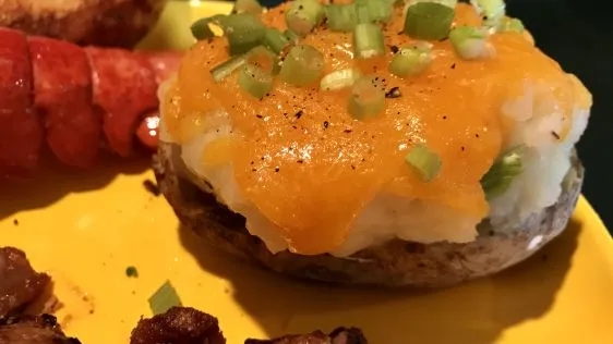 Broccoli And Cheese Twice Baked Potatoes