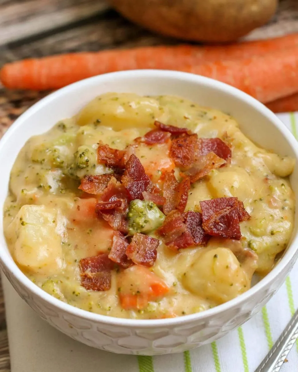 Broccoli Cheese And Potato Soup