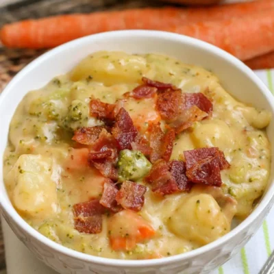 Broccoli Cheese And Potato Soup