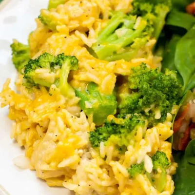 Broccoli Cheese &Amp; Rice Casserole