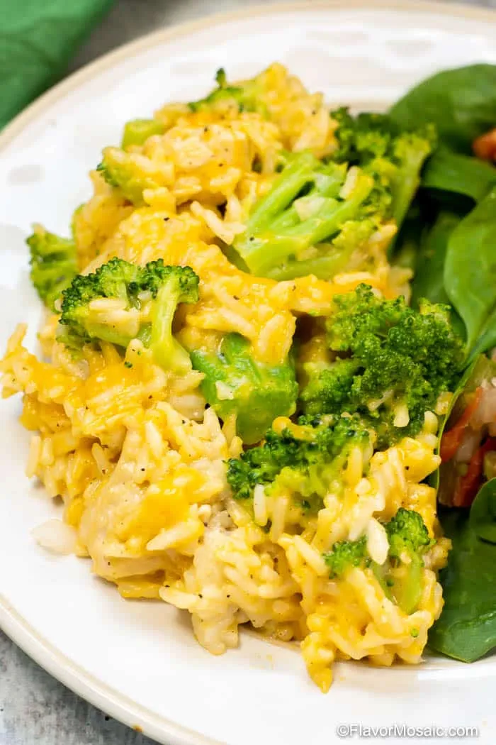 Broccoli Cheese & Rice Casserole