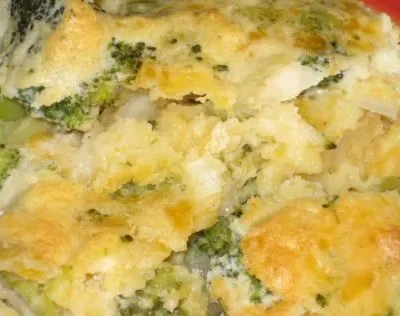 Broccoli Cheese Souffle