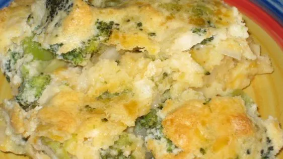 Broccoli Cheese Souffle