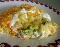 Broccoli Hash Brown Casserole