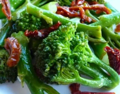 Broccoli Rabe With Sun-Dried Tomatoes