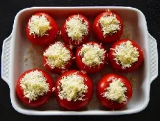 Broccoli Stuffed Tomatoes