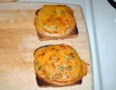 Broiled Cheddar Tomato Sandwiches