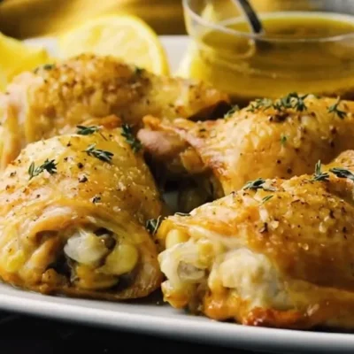 Broiled Chicken With Oil