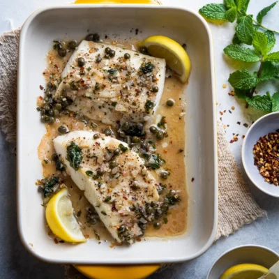 Broiled Halibut