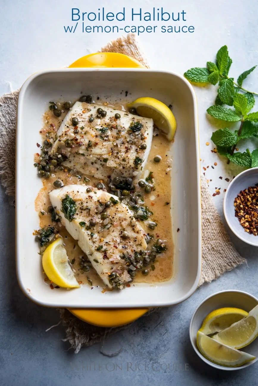 Broiled Halibut