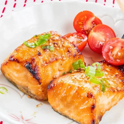 Broiled Miso Salmon