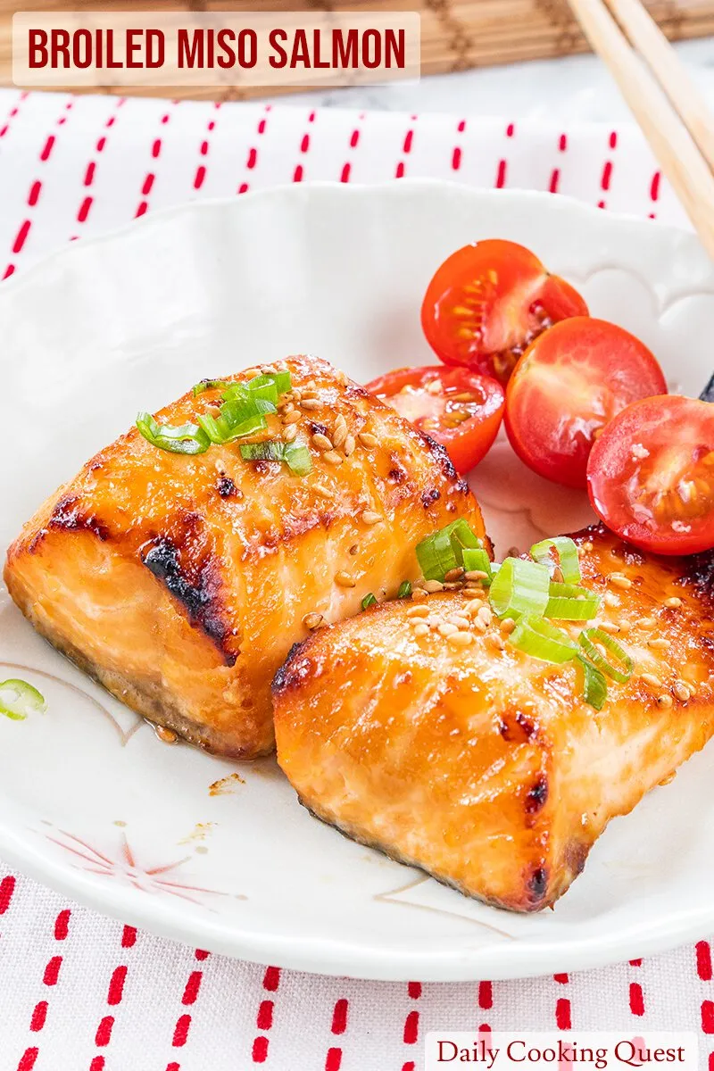 Broiled Miso Salmon