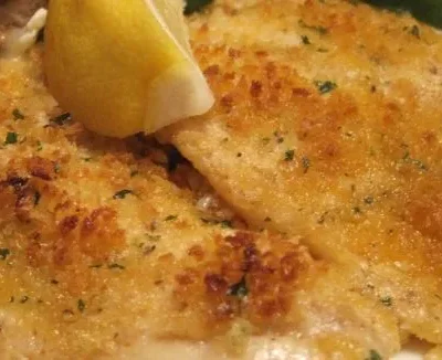 Broiled Tilapia Parmesan