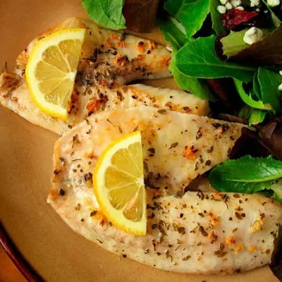 Broiled Tilapia With Garlic