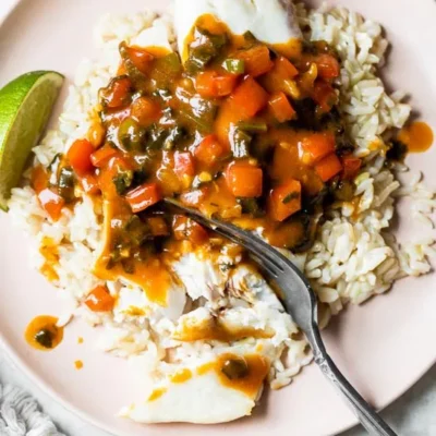 Broiled Tilapia With Thai Coconut Curry