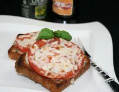 Broiled Tomato Cheese Sandwich