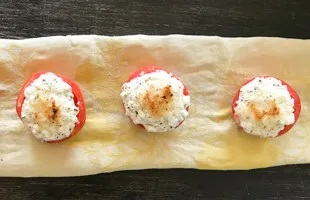 Broiled Tomatoes With Cheese