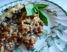 Brown Rice And Lentil Casserole