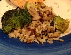 Brown Rice And Vegetable Saute