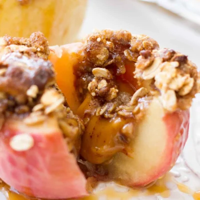 Brown Sugar Baked Stuffed Apples