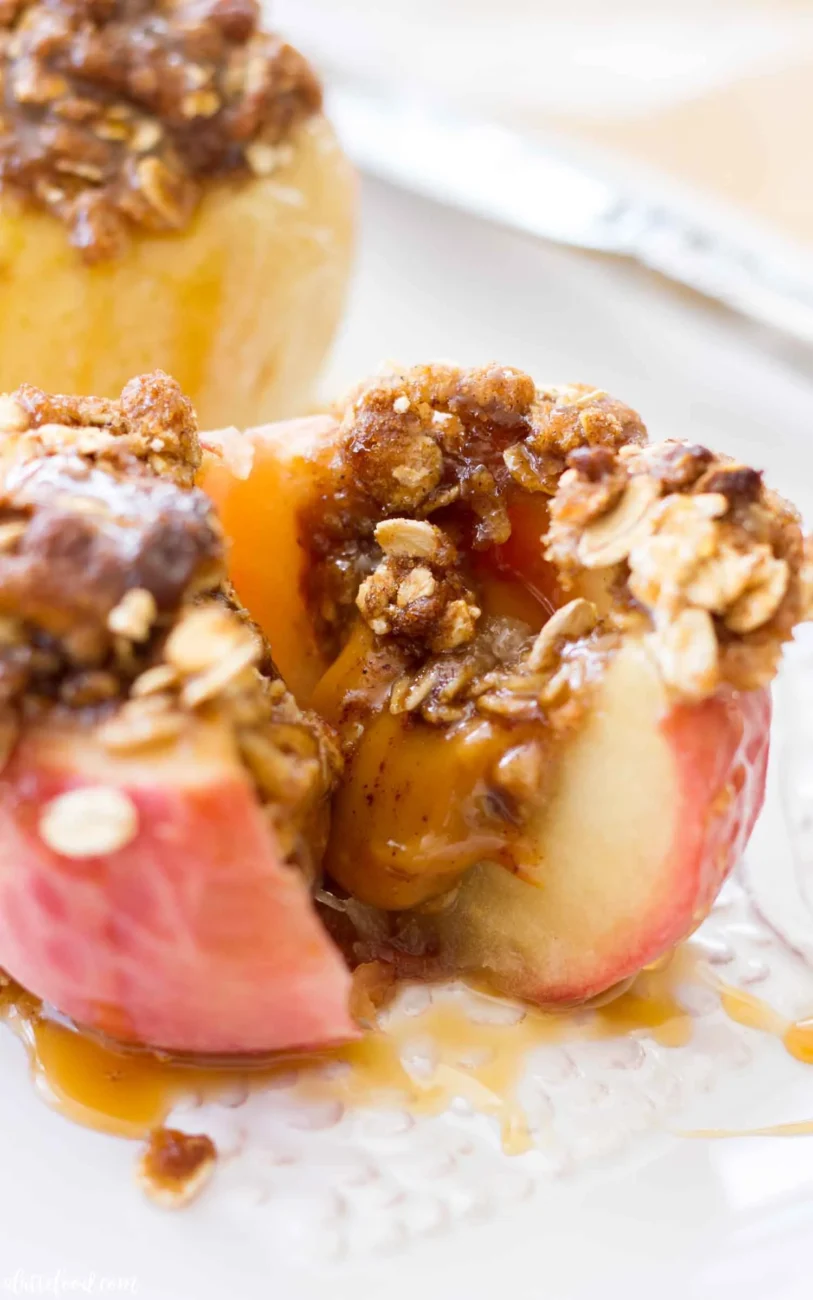 Brown Sugar Baked Stuffed Apples