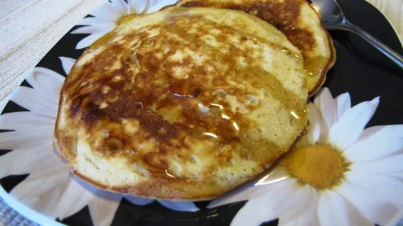 Brown Sugar Oatmeal Pancakes