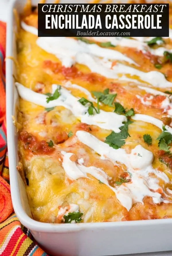 Brunch Sausage Enchilada Casserole