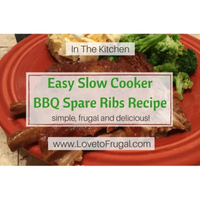 Budget Easy Spareribs