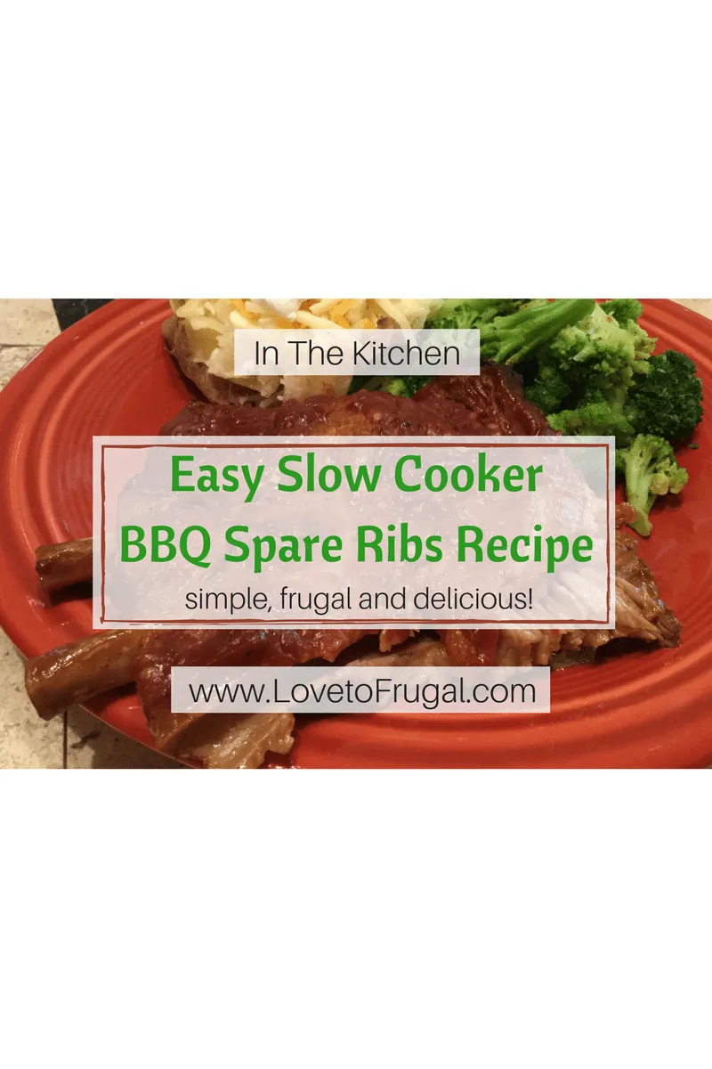 Budget Easy Spareribs