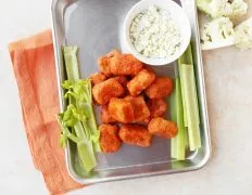 Buffalo Cauliflower Tots