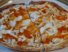 Buffalo Chicken Flatbread Pizza