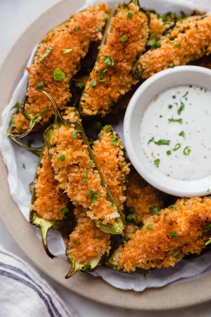 Buffalo Chicken Jalapeno Poppers