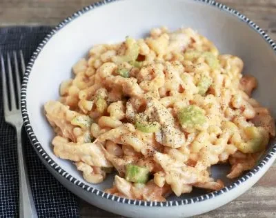 Buffalo Chicken Mac-N-Cheese