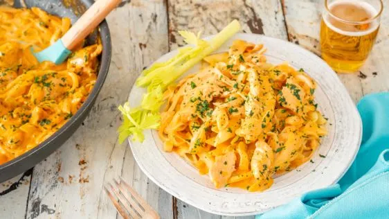 Buffalo Chicken Pasta