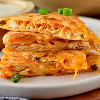 Buffalo Chicken Quesadillas