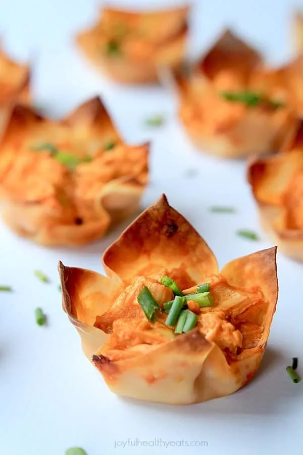 Buffalo Wing Wontons