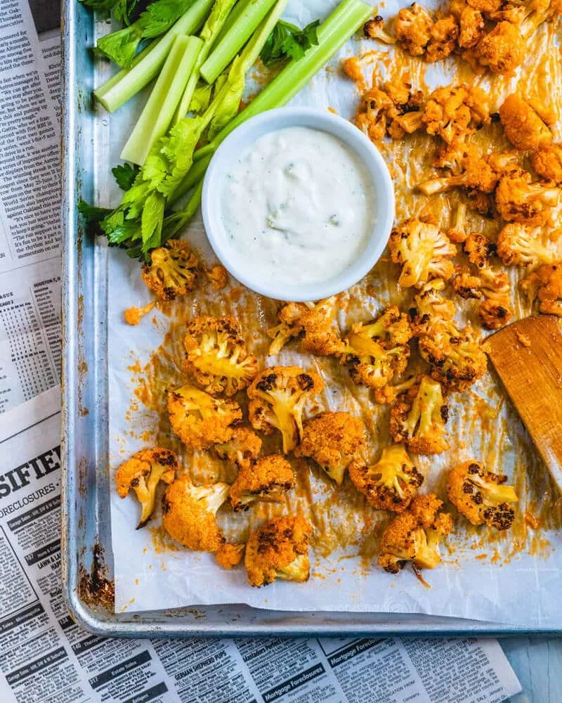 Buffalo Wings With Blue Cheese Dip