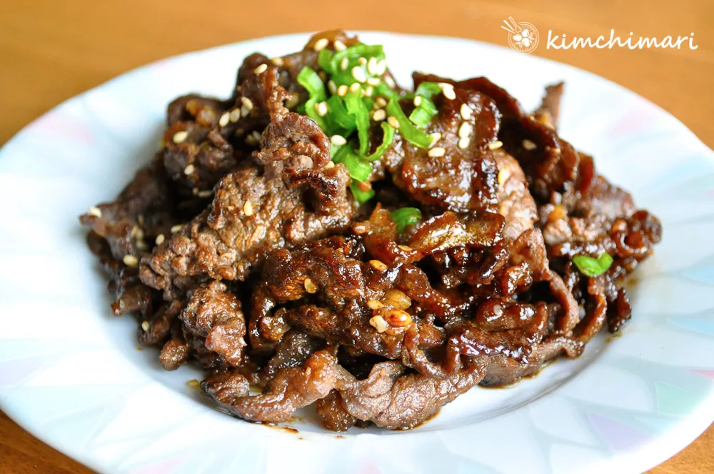 Bulgogi Korean Beef Bbq