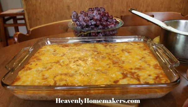 Burger Heaven Casserole