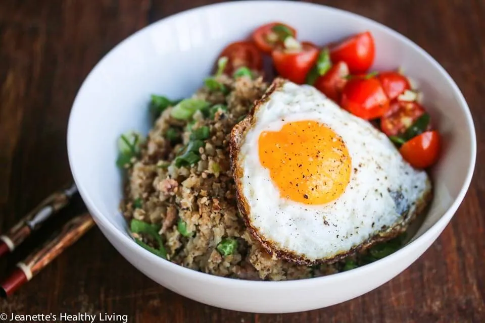 Burmese Breakfast Fried Rice