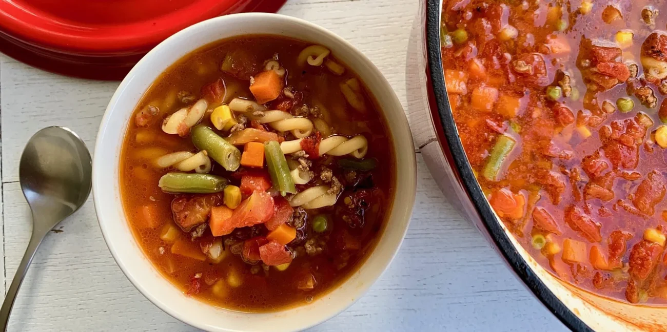 Busy Day Beef Vegetable Soup