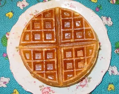 Butter-Basket Belgian Waffles