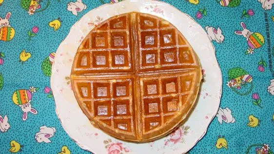 Butter-Basket Belgian Waffles